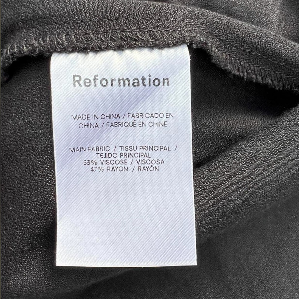 Black reformation dress - Picture 6 of 7